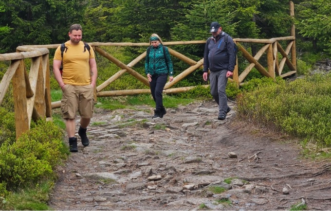 gemeinsame Wanderung