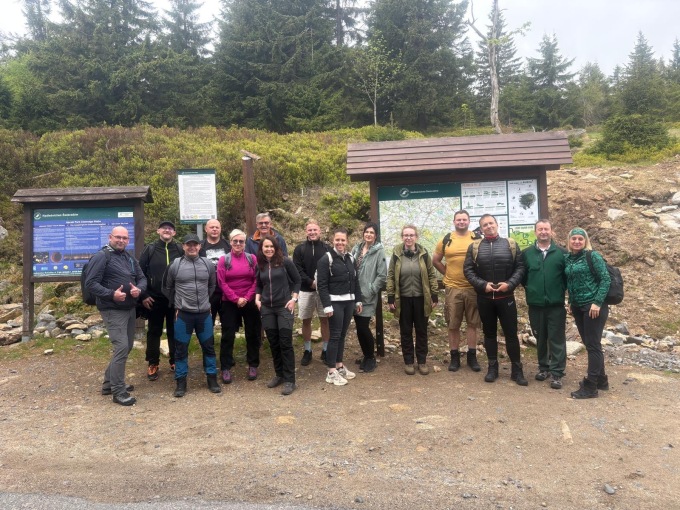 gemeinsame Wanderung